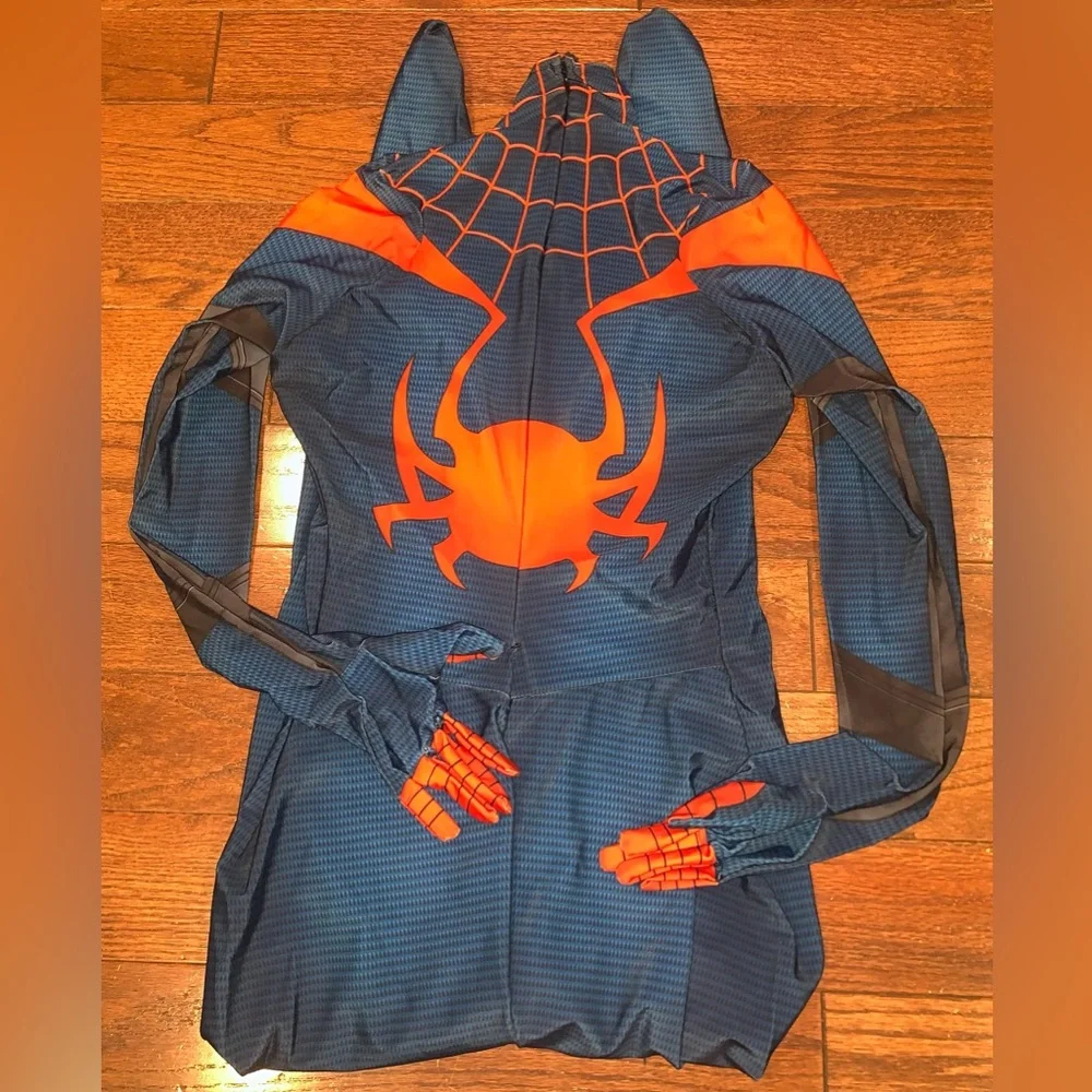 Marvel Spider-Man: Spider-Verse Miles‎ Morales Costume (Fits 4’5″–4’11″)